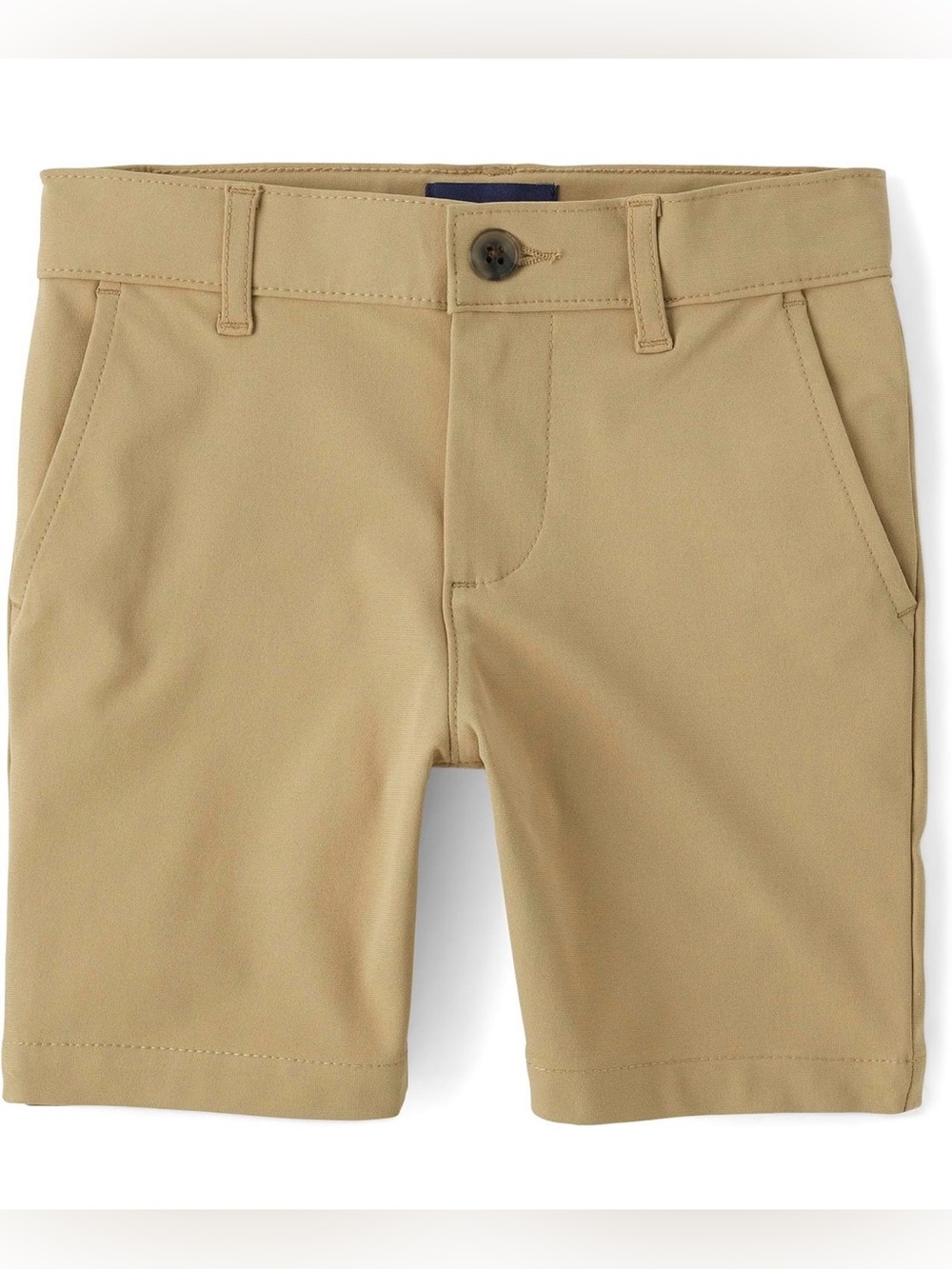The Children's Place Tan Flat Front Chino Shorts